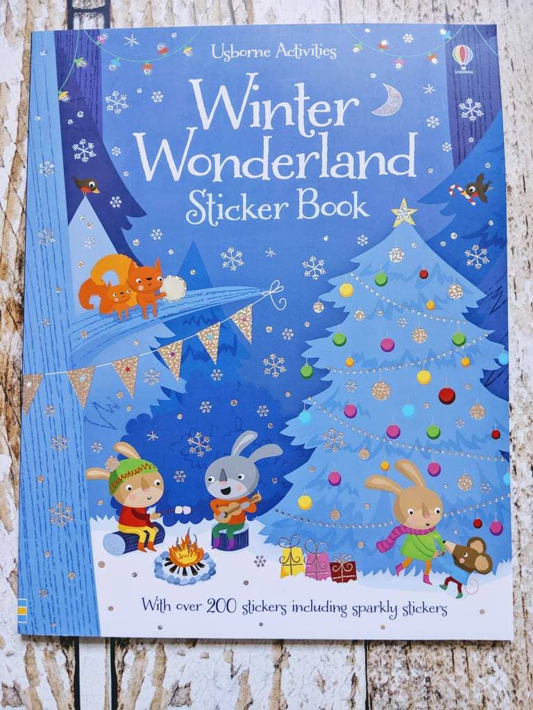 Usborne Sticker Book: Winter Wonderland -  12 Days of Christmas Books
