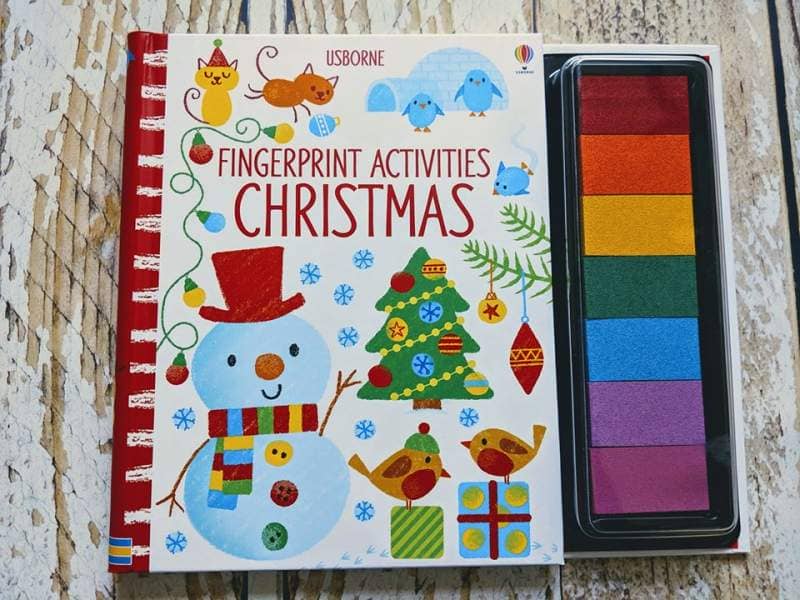 Usborne Fingerprint Activities - 12 Days of Christmas Books