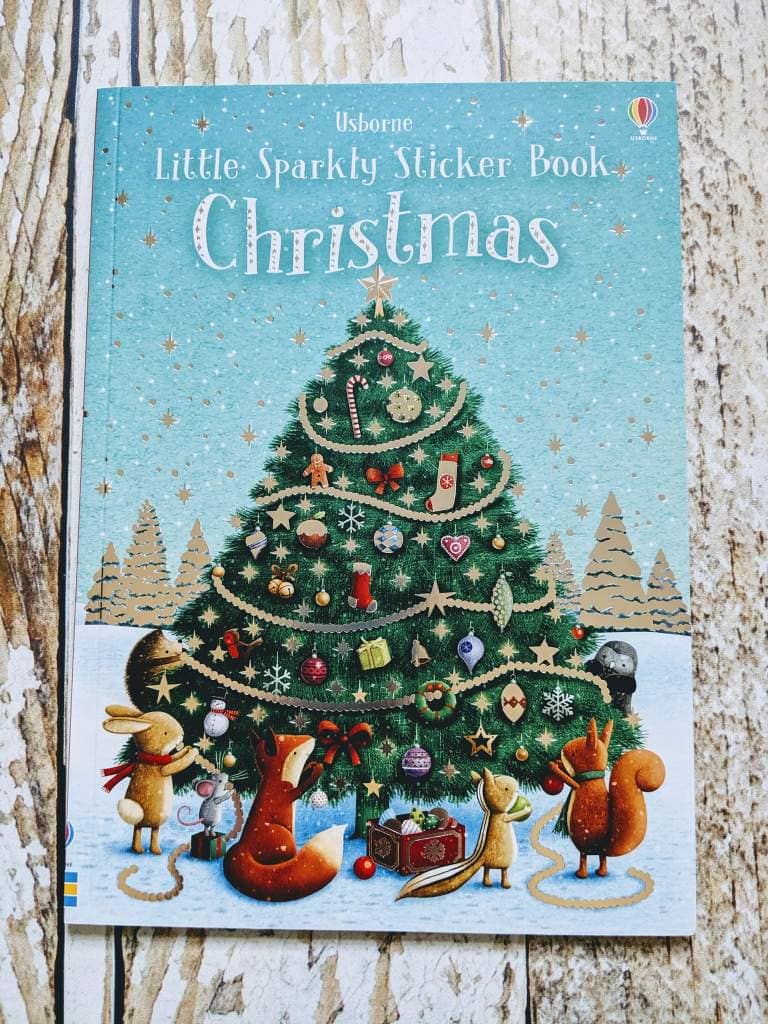 12 Days of Christmas: Usborne Little Sparkly Sticker Book Christmas