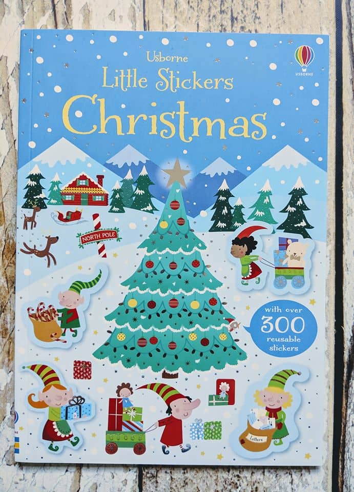 Usborne Little Stickers Christmas - 12 Days of Christmas